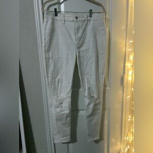 American Eagle ripped skinny jeans